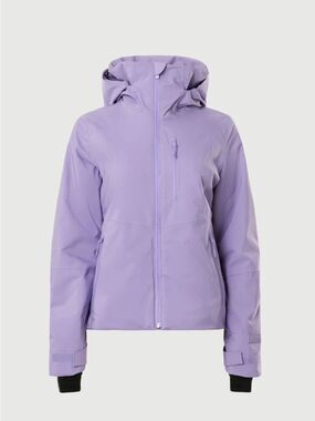 Halfdays Ski Women’s Lawrence Ski Jacket Soft Shell Lavender Purple Medium